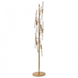 Lampadar K-Lighting Crocodile, G4, Auriu, 019112G, Portugalia