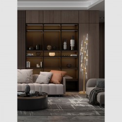 Lampadar K-Lighting Crocodile, G4, Auriu, 019112G, Portugalia