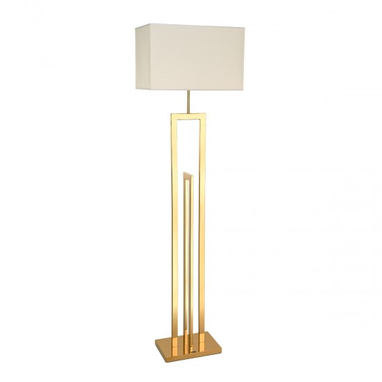 Lampadar K-Lighting Neat, E27, Auriu, 019115G, Portugalia