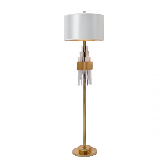 Lampadar K-Lighting Oriente, E27, Auriu, 019124G, Portugalia