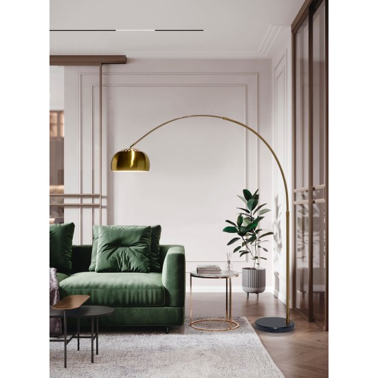 Lampadar K-Lighting Arc, E27, Auriu, 01Mt998Xlg, Portugalia