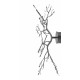 Candelabru K-Lighting Arvore, G4, Crom, 01P7925L120C, Portugalia