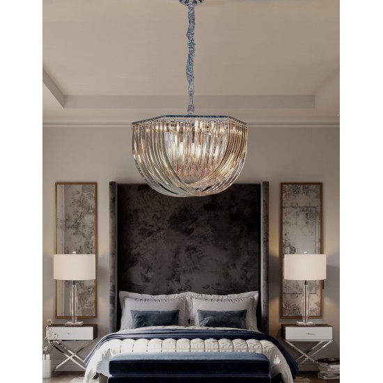 Suspensie K-Lighting Selene, E14, Crom, 8104C, Portugalia