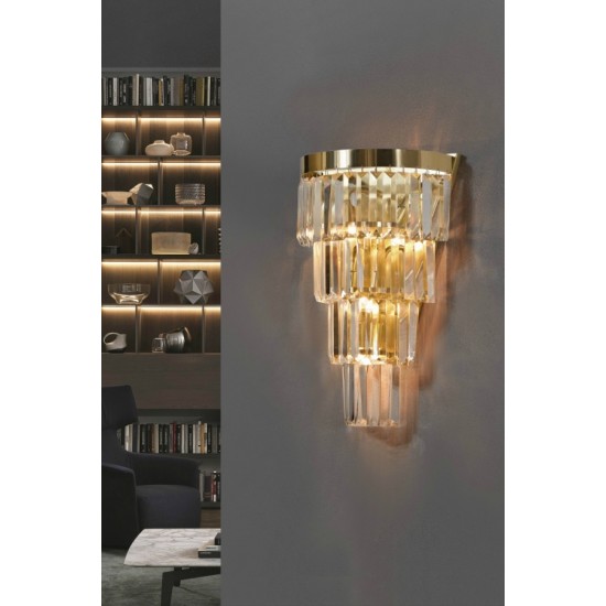 Aplica K-Lighting Euro, Led, Auriu, 8709G, Portugalia