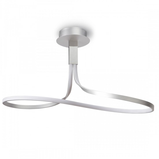 Lustra Plafon NUR PLATA CROMO 4980 Mantra LED, Argintiu, Spania