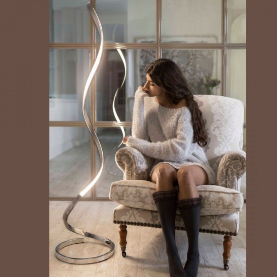 Lampadar NUR PLATA CROMO 5001 Mantra LED, Argintiu, Spania