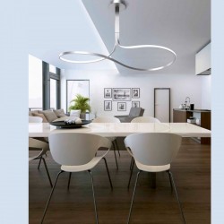 Lustra Plafon NUR FORJA 5360 Mantra LED, Maro, Spania