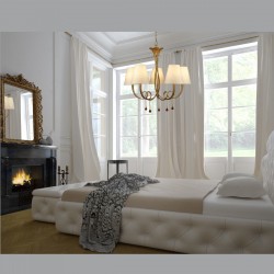 Candelabru PAOLA DORADA 6206 Mantra E14, Auriu, Spania