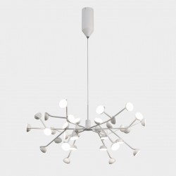 Suspensie ADN White 6260 Mantra LED, Alb, Spania