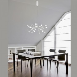 Suspensie ADN White 6260 Mantra LED, Alb, Spania
