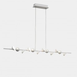 Suspensie ADN White 6262 Mantra LED, Alb, Spania