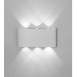 Aplica Exterior Arcs LED, Alb, 6541, Mantra Spania