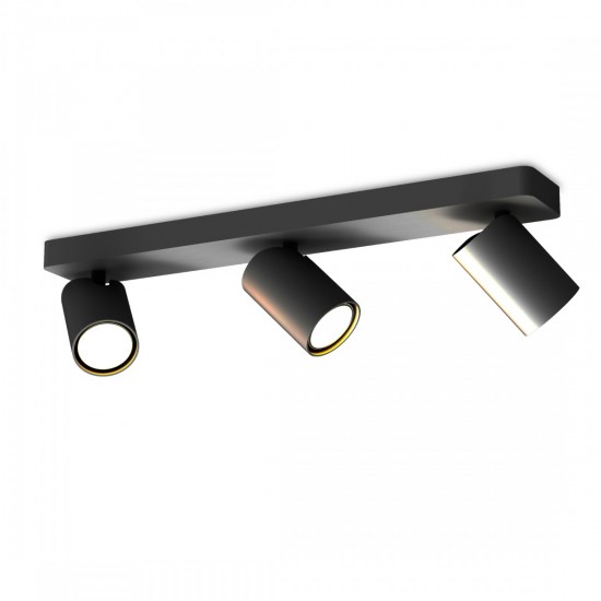 Lustra Spot SAL -Black 6711 Mantra GU10, Negru, Spania