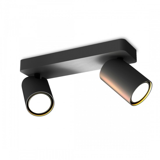 Lustra Spot SAL -Black 6712 Mantra GU10, Negru, Spania