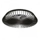 Plafoniera cu ventilator HIMALAYA 7121 Mantra LED, Negru, Spania