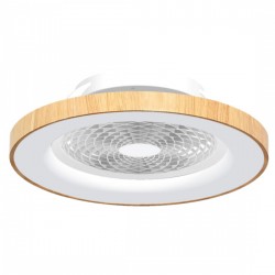 Plafoniera cu ventilator TIBET 7126 Mantra LED, Lemn, Spania
