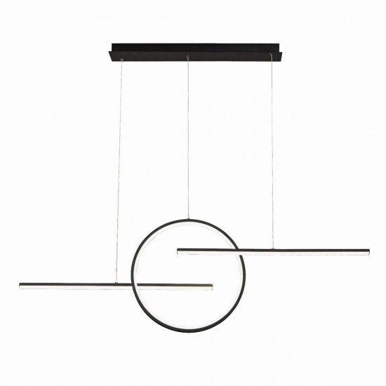 Suspensie KITESURF -Black 7140 Mantra LED, Negru, Spania