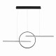 Suspensie KITESURF -Black 7140 Mantra LED, Negru, Spania