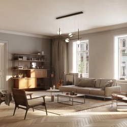 Suspensie CUBA 7160 Mantra LED, Auriu, Spania