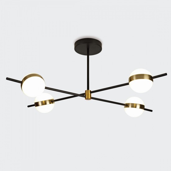 Lustra Plafon CUBA 7162 Mantra LED, Auriu, Spania