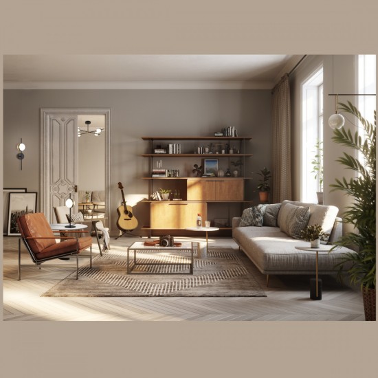 Veioza CUBA 7164 Mantra LED, Auriu, Spania