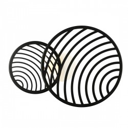 Aplica COLLAGE 7234 Mantra LED, Negru, Spania