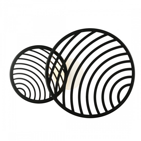 Aplica COLLAGE 7234 Mantra LED, Negru, Spania