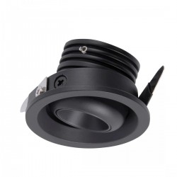 Downlight Incastrat NEPTUNO 7453 Mantra LED, Negru, Spania
