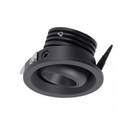 Downlight Incastrat NEPTUNO 7454 Mantra LED, Negru, Spania