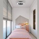 Plafoniera cu ventilator ALISIO MINI 7495 Mantra LED, Negru, Spania