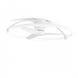 Plafoniera cu ventilator NEPAL 7530 Mantra LED, Alb, Spania