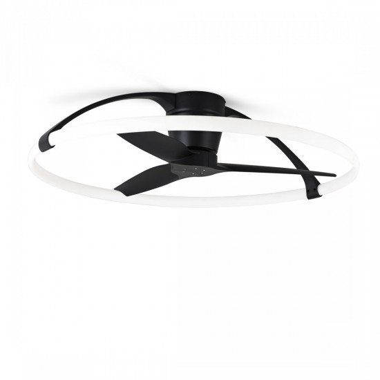Plafoniera cu ventilator NEPAL 7531 Mantra LED, Negru, Spania