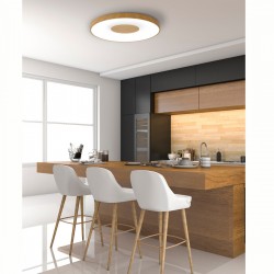 Plafoniera COIN REDONDO 7562 Mantra LED, Lemn, Spania
