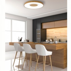Plafoniera COIN REDONDO 7565 Mantra LED, Lemn, Spania