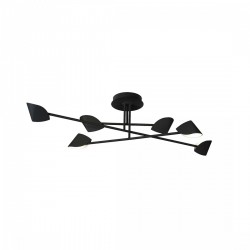 Lustra Plafon CAPUCCINA 7580 Mantra LED, Negru, Spania