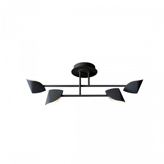 Lustra Plafon CAPUCCINA 7582 Mantra LED, Negru, Spania