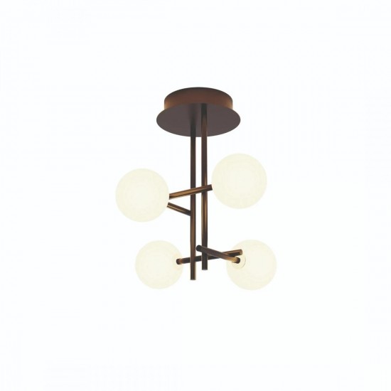 Lustra Plafon CELLAR 7633 Mantra G4, Negru, Spania