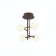 Lustra Plafon CELLAR 7633 Mantra G4, Negru, Spania
