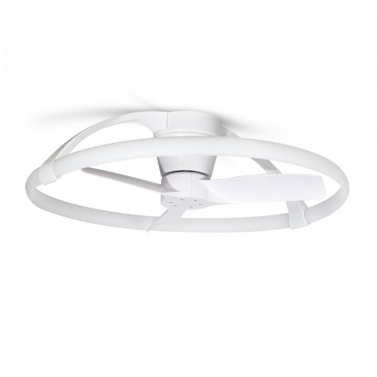 Plafoniera cu ventilator NEPAL MINI 7801 Mantra LED, Alb, Spania