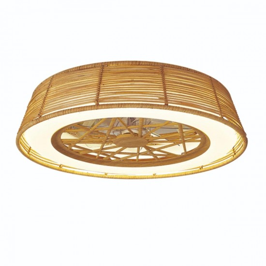 Plafoniera cu ventilator INDONESIA 7810 Mantra LED, Lemn, Spania