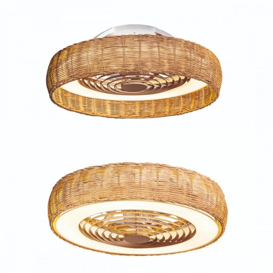 Plafoniera cu ventilator KILIMANJARO 7811 Mantra LED, Lemn, Spania