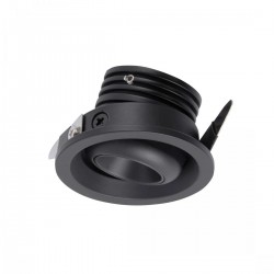 Downlight Incastrat NEPTUNO 7828 Mantra LED, Negru, Spania