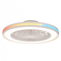 Plafoniera cu ventilator GAMER 7861 Mantra LED, Alb, Spania