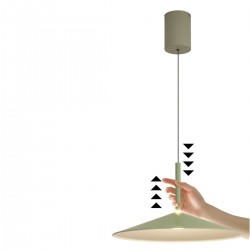 Pendul CALICE 7891 Mantra LED, Negru, Spania
