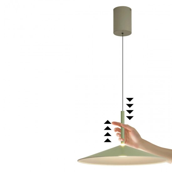 Pendul CALICE 7895 Mantra LED, Negru, Spania