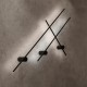 Aplica TOBAGO 7914 Mantra LED, Negru, Spania