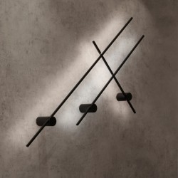 Aplica TOBAGO 7915 Mantra LED, Negru, Spania