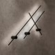 Aplica TOBAGO 7915 Mantra LED, Negru, Spania