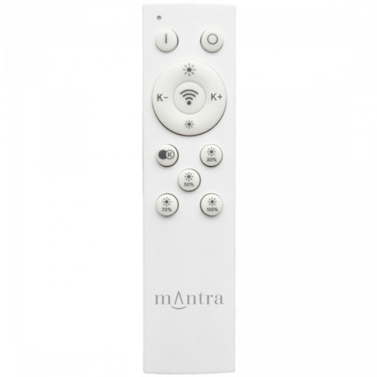 Plafoniera COIN CUADRADO 7917 Mantra LED, Negru, Spania