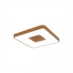 Plafoniera COIN CUADRADO 7918 Mantra LED, Lemn, Spania